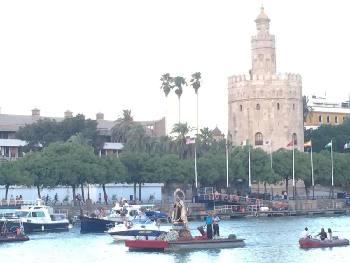 Betis A La Orilla Del Guadalquivir & Vistas A La Giralda Apartment Seville Exterior photo